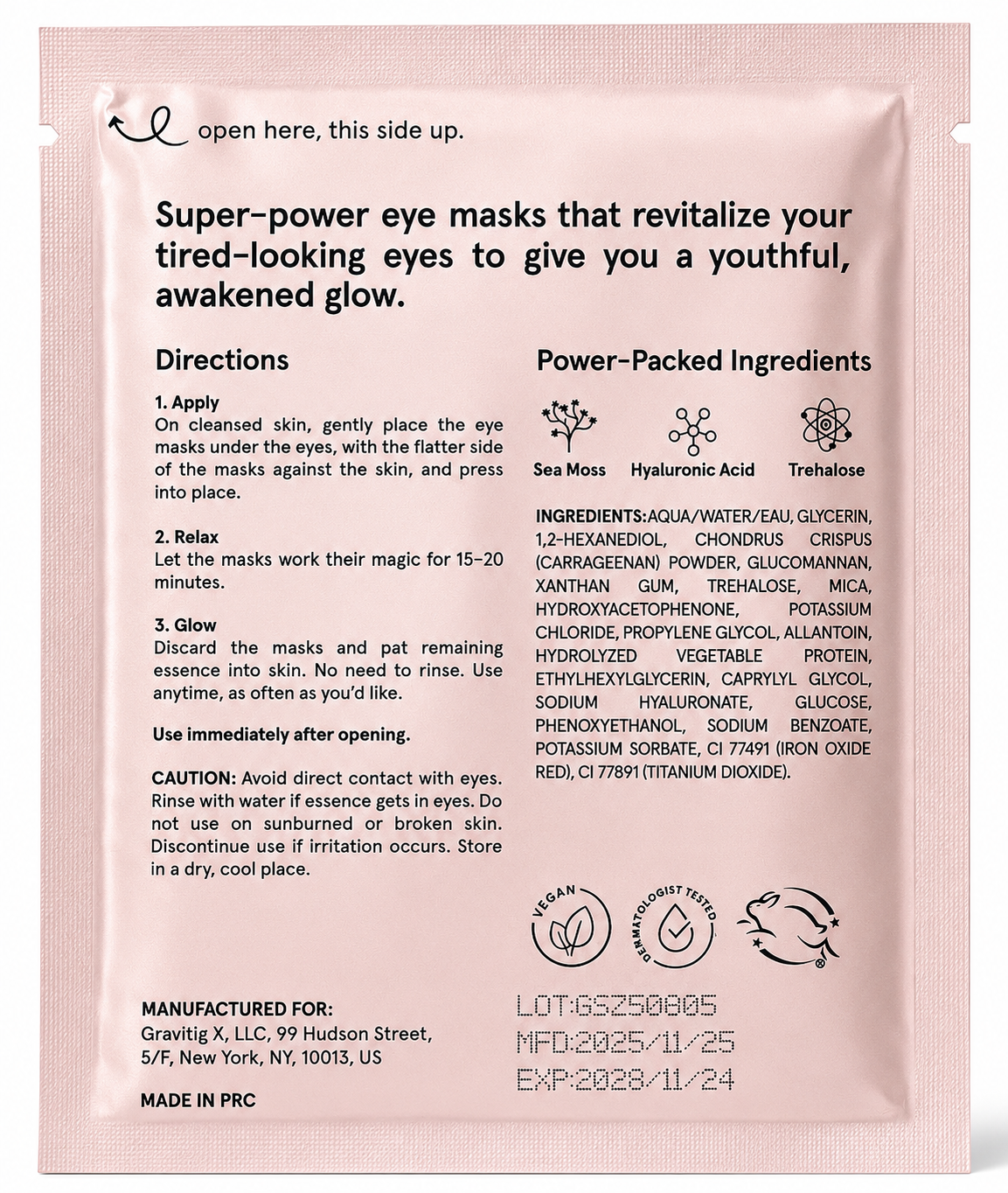 Grace & Stella Eye Mask